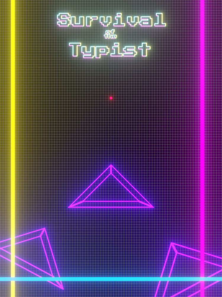 Survival of the Typist Poster